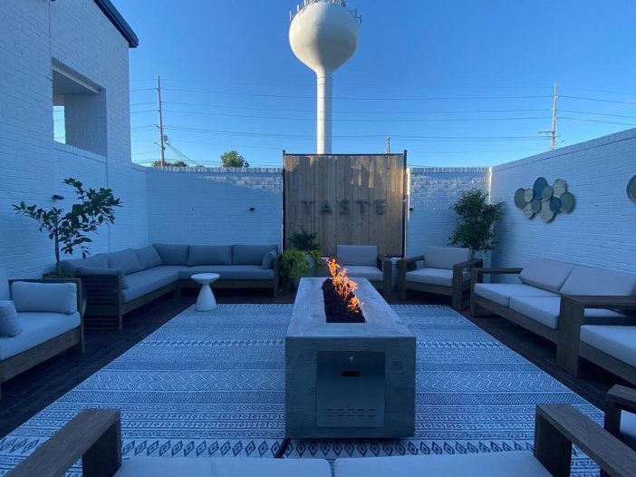 Private patio Private patio