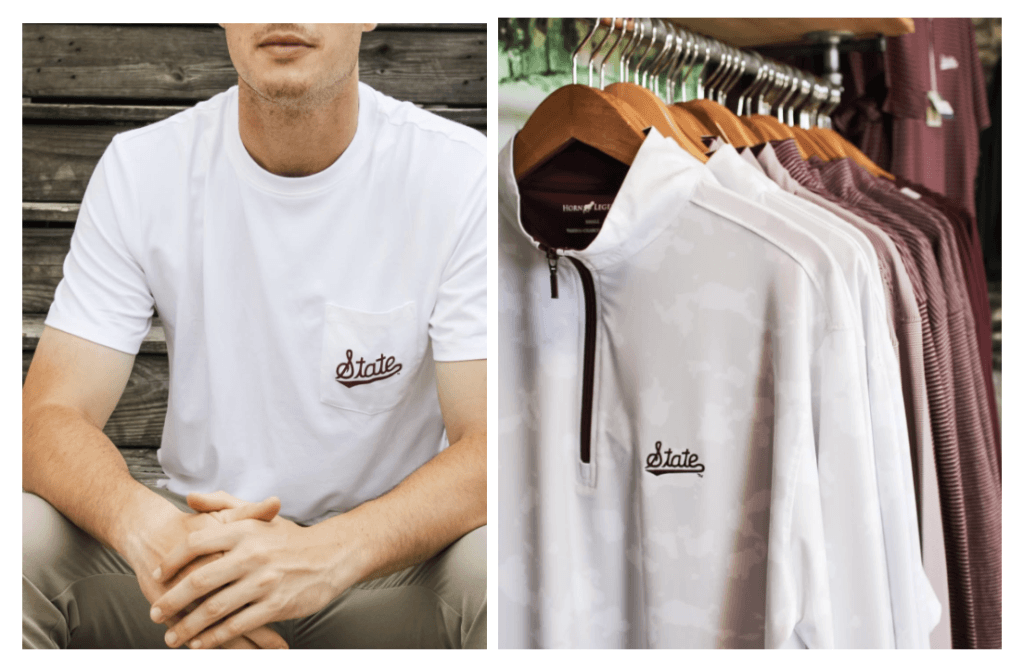 State t-shirts and jackets from B-Unlimited