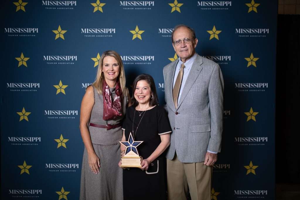 Tourism Promotion of the Year
Left to right: Visit Mississippi Director Rochelle Hicks, Starkville Director of Tourism Paige Hunt, Lieutenant Governor Delbert Hosemann