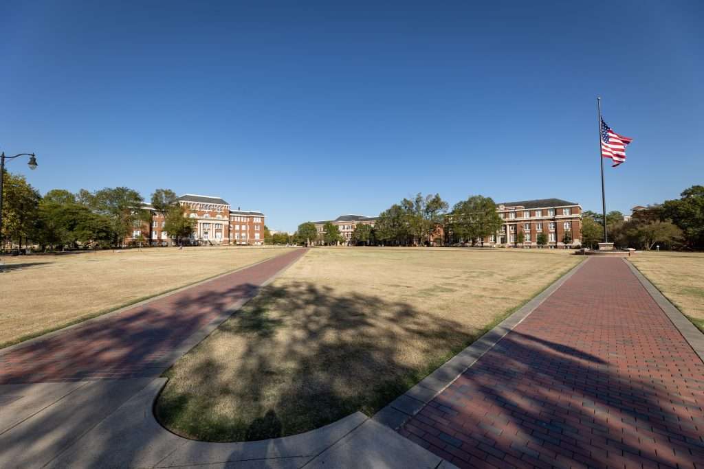 MSU Drill Field with walking paths